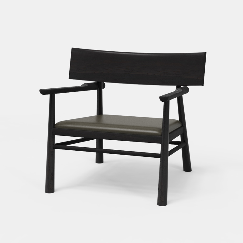ATELIER NOIR - Char Lounge Chair